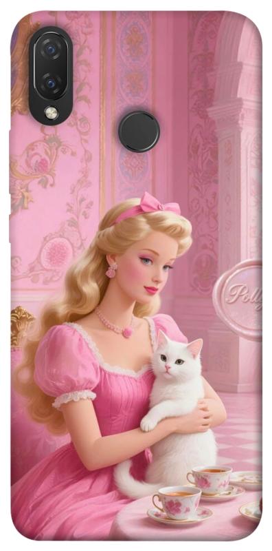 Чохол itsPrint Barbie with cat для Huawei P Smart+ (nova 3i), дитячі, купити оптом з доставкою