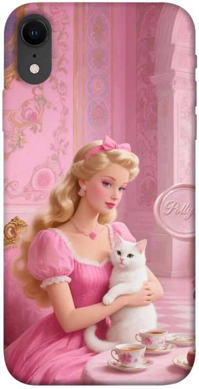Чехол itsPrint Barbie with cat для Apple iPhone XR (6.1"), детские, купить оптом с доставкой