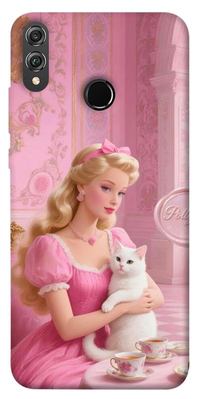 Чехол itsPrint Barbie with cat для Huawei Honor 8X, детские, купить оптом с доставкой
