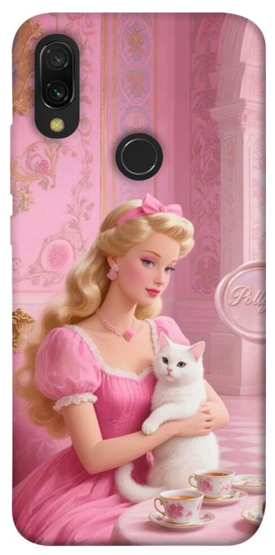 Чохол itsPrint Barbie with cat для Xiaomi Redmi 7, дитячі, купити оптом з доставкою