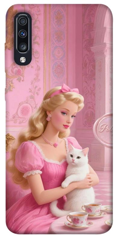 Чехол itsPrint Barbie with cat для Samsung Galaxy A70 (A705F), детские, купить оптом с доставкой
