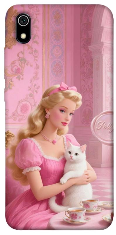 Чохол itsPrint Barbie with cat для Xiaomi Redmi 7A, дитячі, купити оптом з доставкою