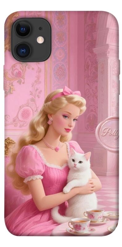 Чохол itsPrint Barbie with cat для Apple iPhone 11 (6.1"), дитячі, купити оптом з доставкою