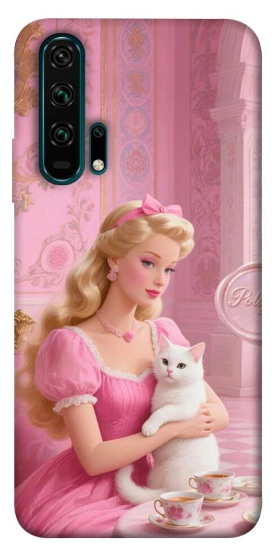 Чохол itsPrint Barbie with cat для Huawei Honor 20 Pro, дитячі, купити оптом з доставкою