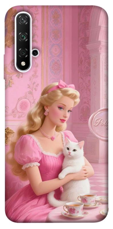Чехол itsPrint Barbie with cat для Huawei Honor 20 / Nova 5T, детские, купить оптом с доставкой