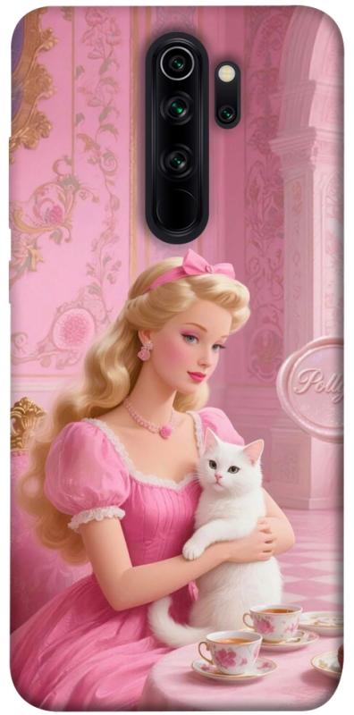Чохол itsPrint Barbie with cat для Xiaomi Redmi Note 8 Pro, дитячі, купити оптом з доставкою
