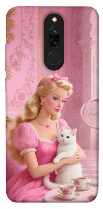 Чохол itsPrint Barbie with cat для Xiaomi Redmi 8, дитячі, купити оптом з доставкою