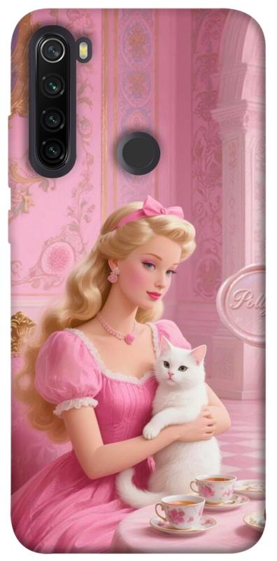 Чехол itsPrint Barbie with cat для Xiaomi Redmi Note 8T, детские, купить оптом с доставкой