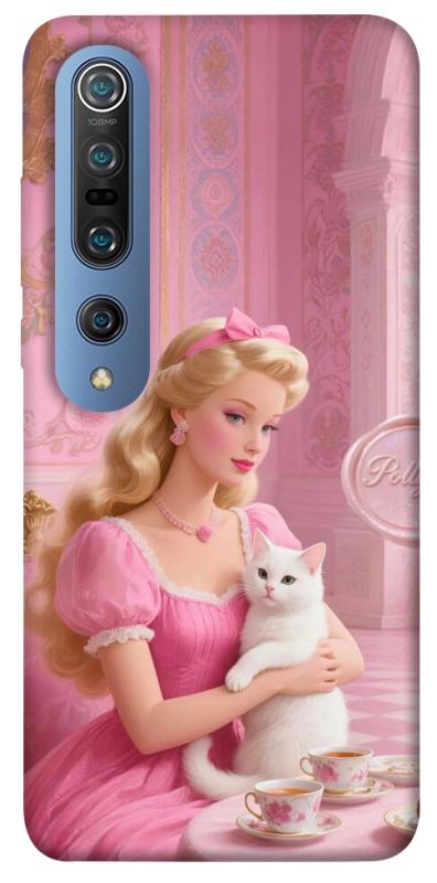 Чехол itsPrint Barbie with cat для Xiaomi Mi 10 / Mi 10 Pro, детские, купить оптом с доставкой