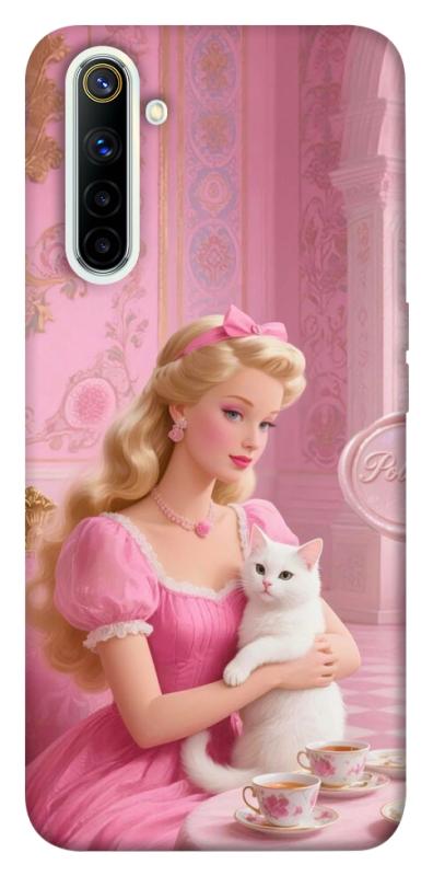 Чохол itsPrint Barbie with cat для Realme 6, дитячі, купити оптом з доставкою