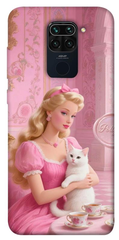 Чохол itsPrint Barbie with cat для Xiaomi Redmi Note 9 / Redmi 10X, дитячі, купити оптом з доставкою