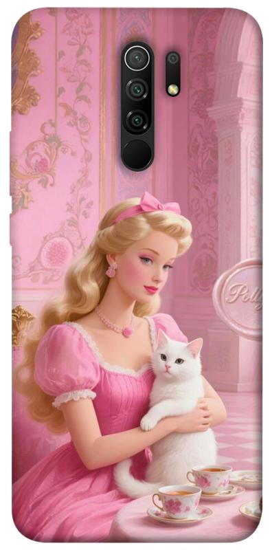 Чохол itsPrint Barbie with cat для Xiaomi Redmi 9, дитячі, купити оптом з доставкою