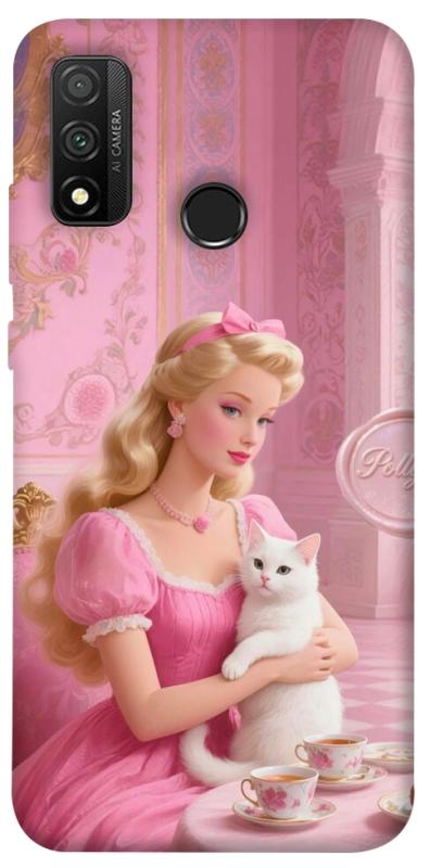 Чохол itsPrint Barbie with cat для Huawei P Smart (2020), дитячі, купити оптом з доставкою