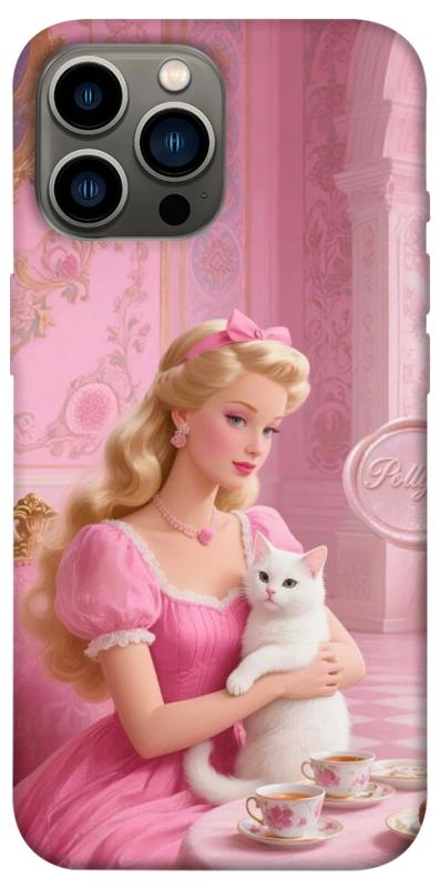 Чохол itsPrint Barbie with cat для Apple iPhone 12 Pro Max (6.7"), дитячі, купити оптом з доставкою