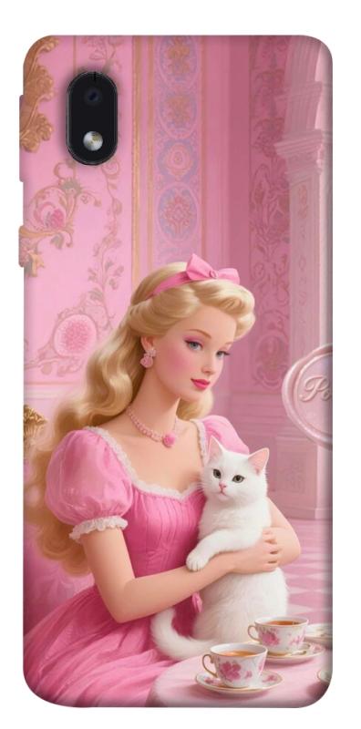 Чехол itsPrint Barbie with cat для Samsung Galaxy M01 Core / A01 Core, детские, купить оптом с доставкой