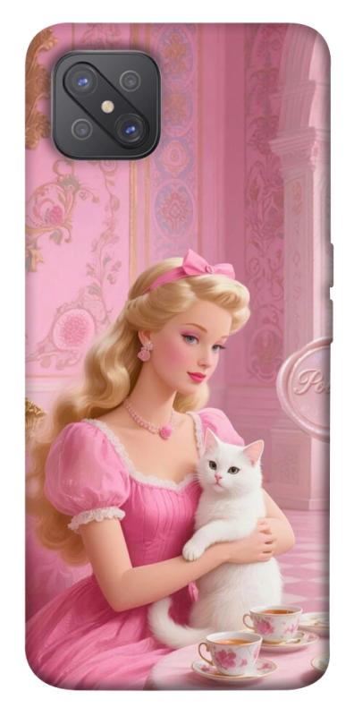 Чехол itsPrint Barbie with cat для Oppo A92s, детские, купить оптом с доставкой