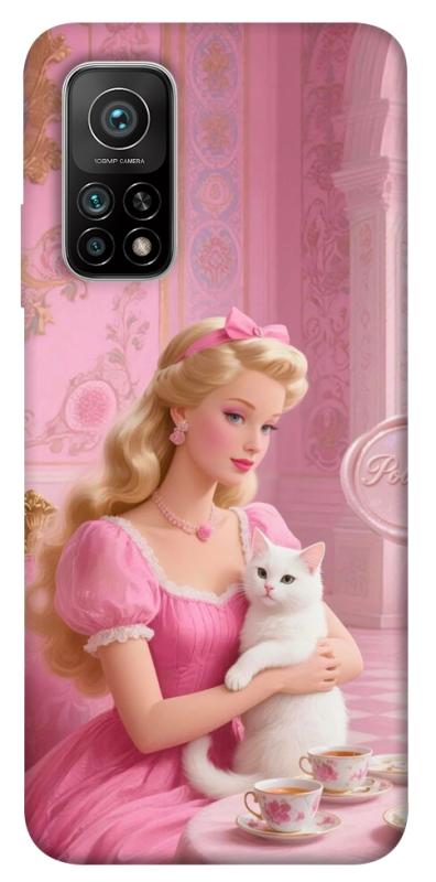 Чехол itsPrint Barbie with cat для Xiaomi Mi 10T, детские, купить оптом с доставкой