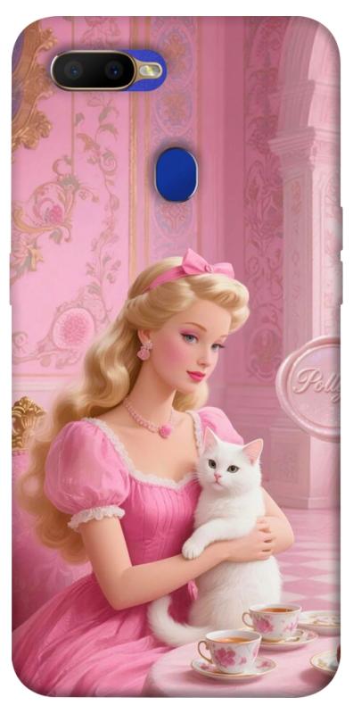 Чохол itsPrint Barbie with cat для Oppo A5s / Oppo A12, дитячі, купити оптом з доставкою