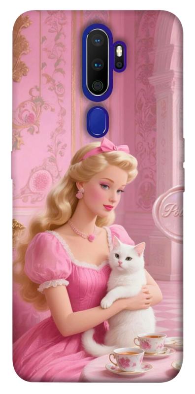 Чохол itsPrint Barbie with cat для Oppo A5 (2020) / Oppo A9 (2020), дитячі, купити оптом з доставкою