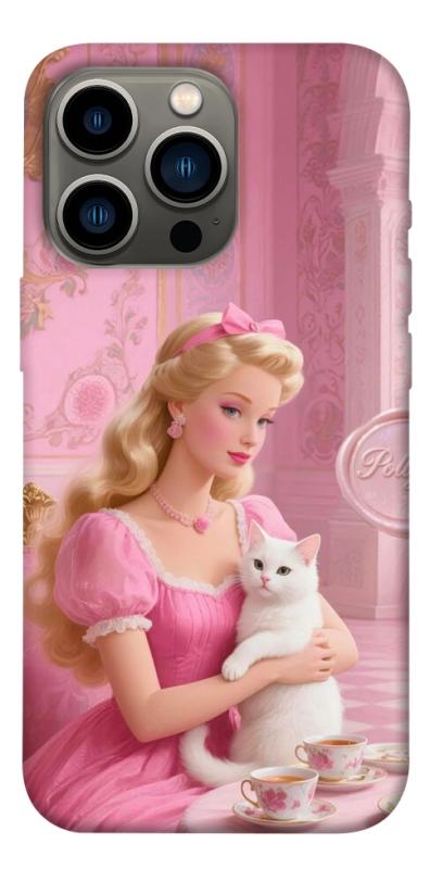 Чохол itsPrint Barbie with cat для Apple iPhone 13 Pro (6.1"), дитячі, купити оптом з доставкою