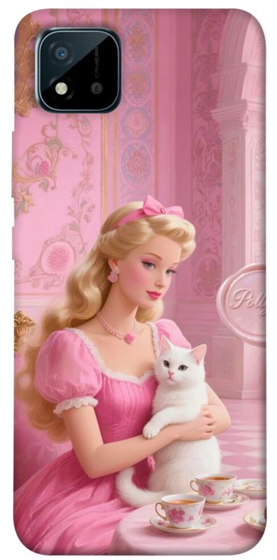 Чохол itsPrint Barbie with cat для Realme C11 (2021), дитячі, купити оптом з доставкою