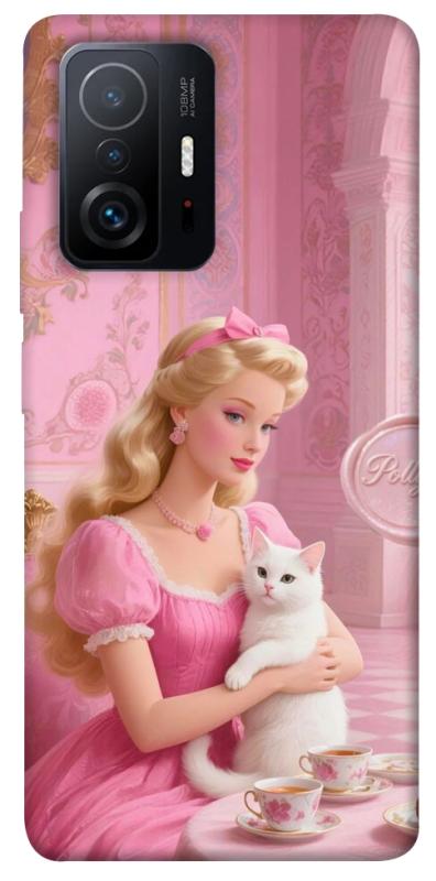Чехол itsPrint Barbie with cat для Xiaomi 11T / 11T Pro, детские, купить оптом с доставкой