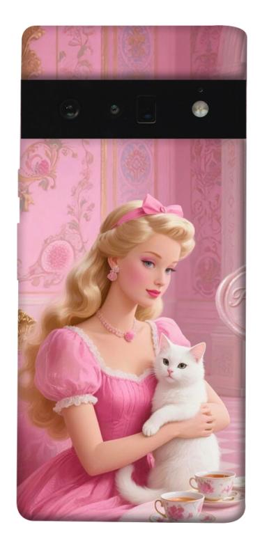 Чохол itsPrint Barbie with cat для Google Pixel 6 Pro, дитячі, купити оптом з доставкою