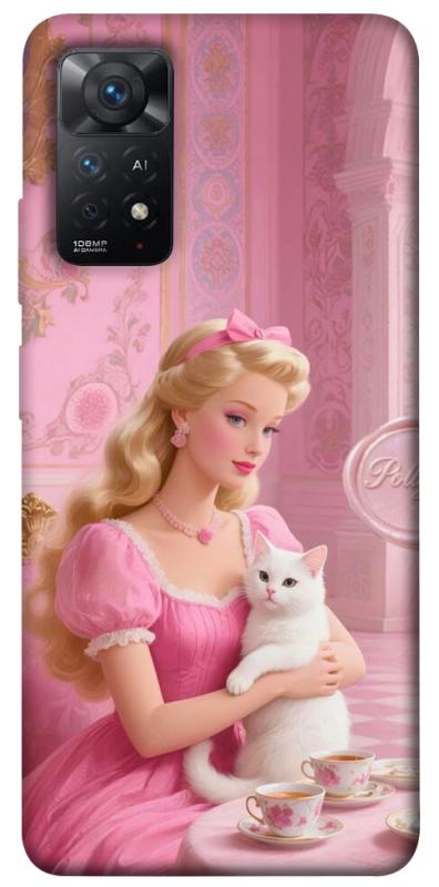 Чехол itsPrint Barbie with cat для Xiaomi Redmi Note 11 Pro 4G/5G, детские, купить оптом с доставкой