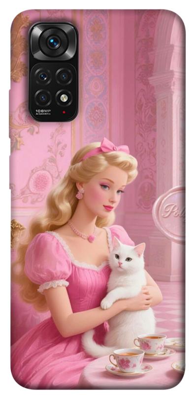 Чехол itsPrint Barbie with cat для Xiaomi Redmi Note 11 (Global) / Note 11S, детские, купить оптом с доставкой