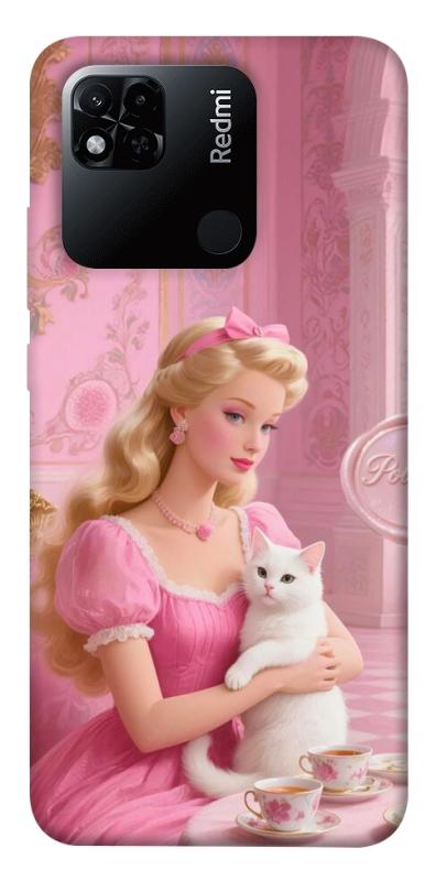 Чехол itsPrint Barbie with cat для Xiaomi Redmi 10A, детские, купить оптом с доставкой