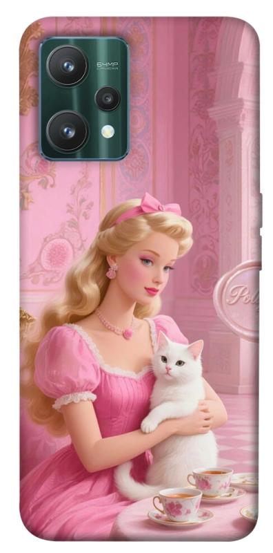 Чохол itsPrint Barbie with cat для Realme 9 Pro, дитячі, купити оптом з доставкою