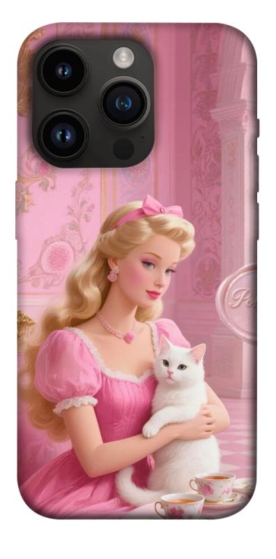 Чехол itsPrint Barbie with cat для Apple iPhone 14 Pro (6.1"), детские, купить оптом с доставкой