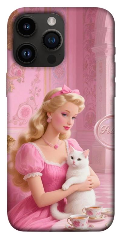 Чохол itsPrint Barbie with cat для Apple iPhone 14 Pro Max (6.7"), дитячі, купити оптом з доставкою