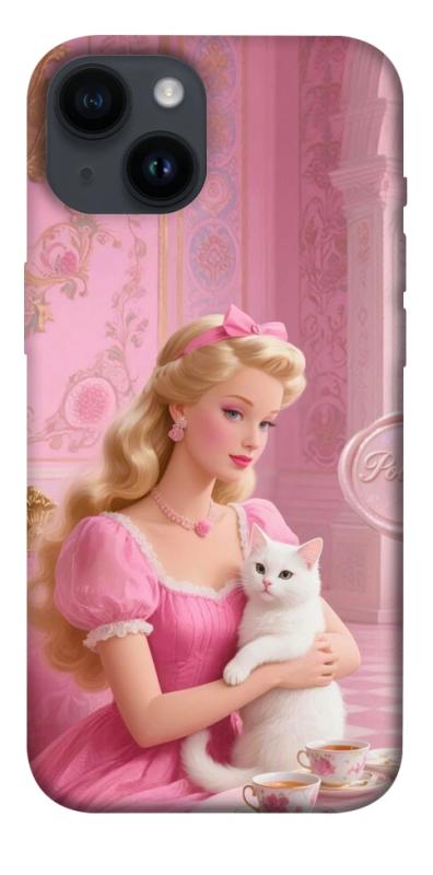 Чохол itsPrint Barbie with cat для Apple iPhone 14 (6.1"), дитячі, купити оптом з доставкою