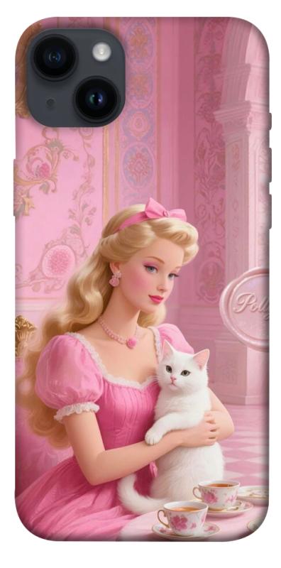 Чехол itsPrint Barbie with cat для Apple iPhone 14 Plus (6.7"), детские, купить оптом с доставкой