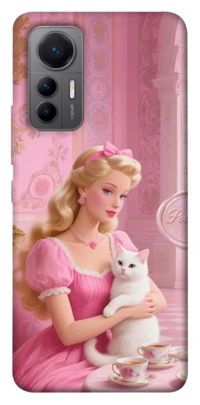 Чохол itsPrint Barbie with cat для Xiaomi 12 Lite, дитячі, купити оптом з доставкою