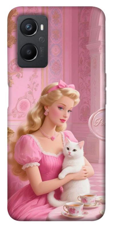 Чохол itsPrint Barbie with cat для Oppo A96, дитячі, купити оптом з доставкою