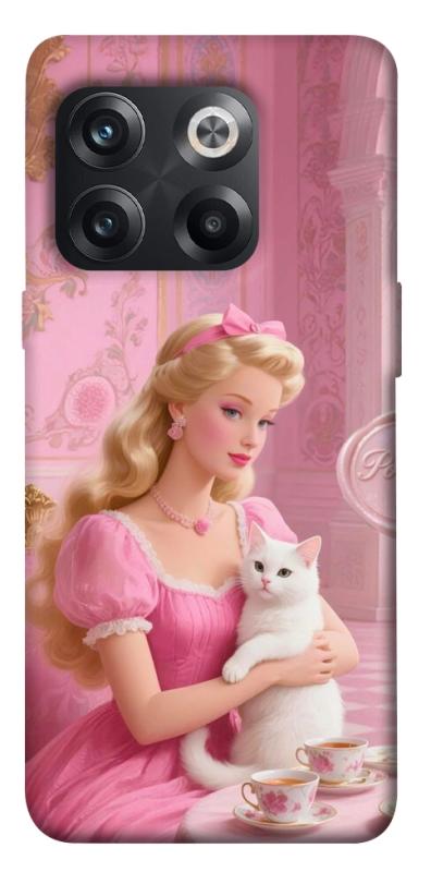 Чехол itsPrint Barbie with cat для OnePlus 10T, детские, купить оптом с доставкой