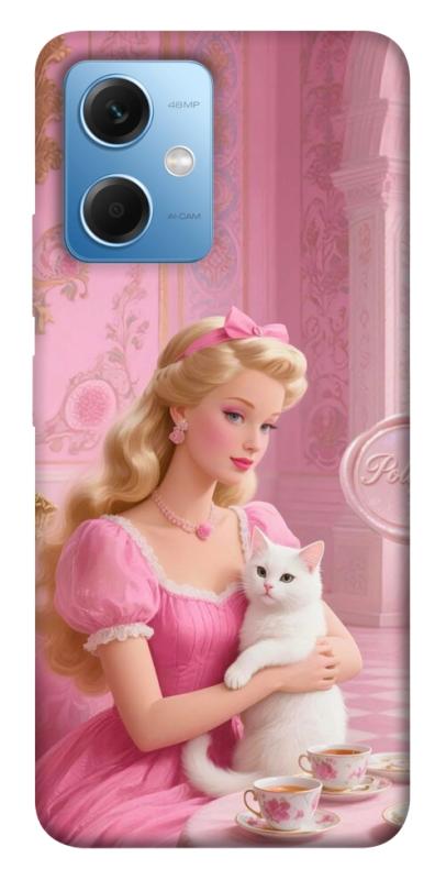 Чехол itsPrint Barbie with cat для Xiaomi Redmi Note 12 5G, детские, купить оптом с доставкой