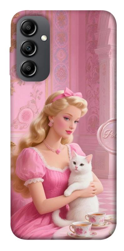 Чохол itsPrint Barbie with cat для Samsung Galaxy A14 4G/5G, дитячі, купити оптом з доставкою