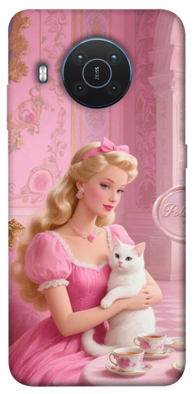 Чохол itsPrint Barbie with cat для Nokia X10 / X20, дитячі, купити оптом з доставкою