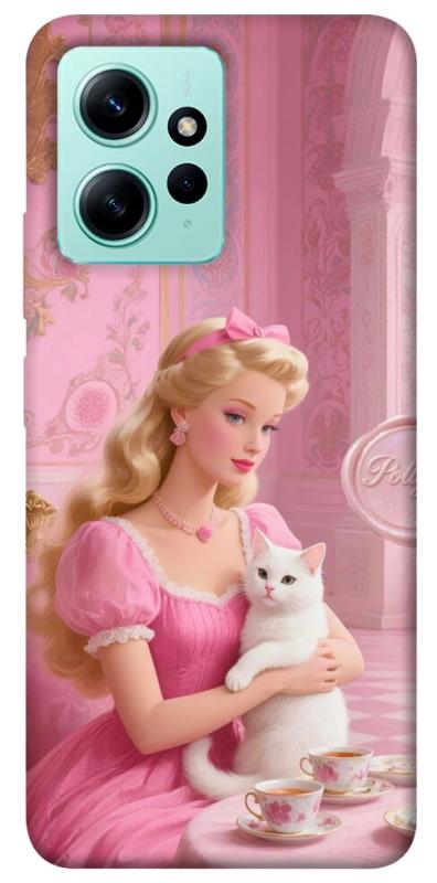 Чохол itsPrint Barbie with cat для Xiaomi Redmi Note 12 4G, дитячі, купити оптом з доставкою