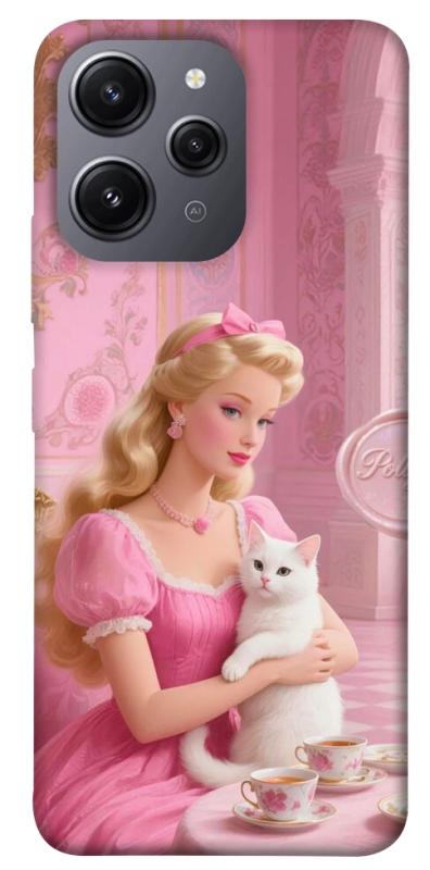 Чохол itsPrint Barbie with cat для Xiaomi Redmi 12, дитячі, купити оптом з доставкою