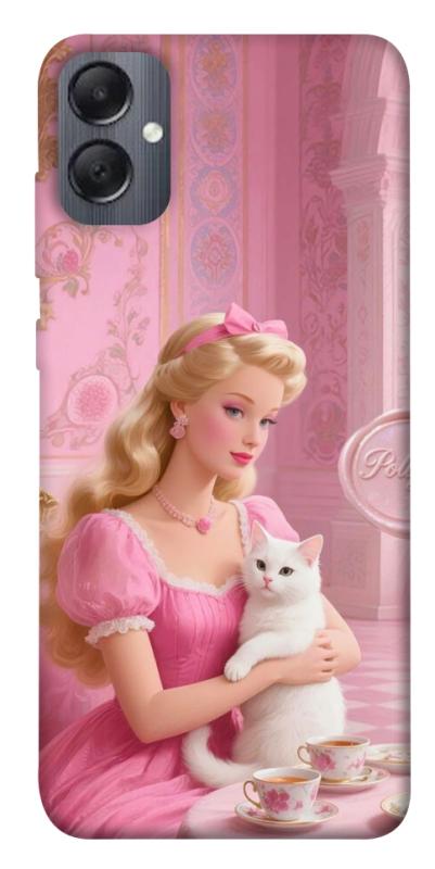 Чехол itsPrint Barbie with cat для Samsung Galaxy A05, детские, купить оптом с доставкой