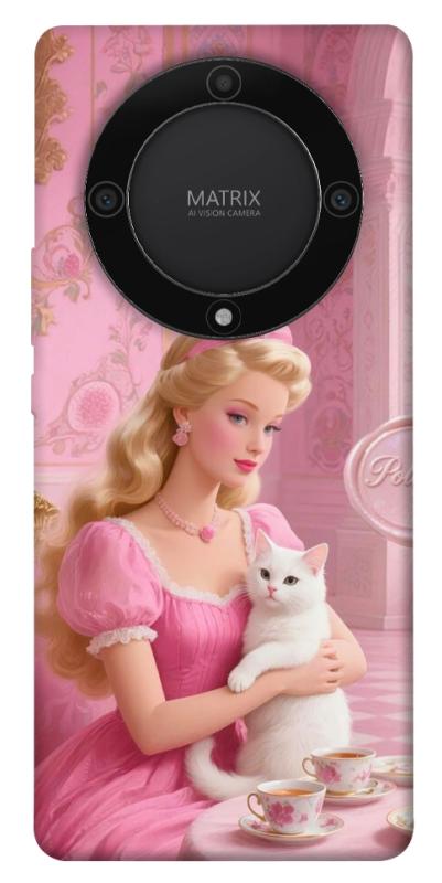 Чохол itsPrint Barbie with cat для Huawei Magic5 Lite, дитячі, купити оптом з доставкою