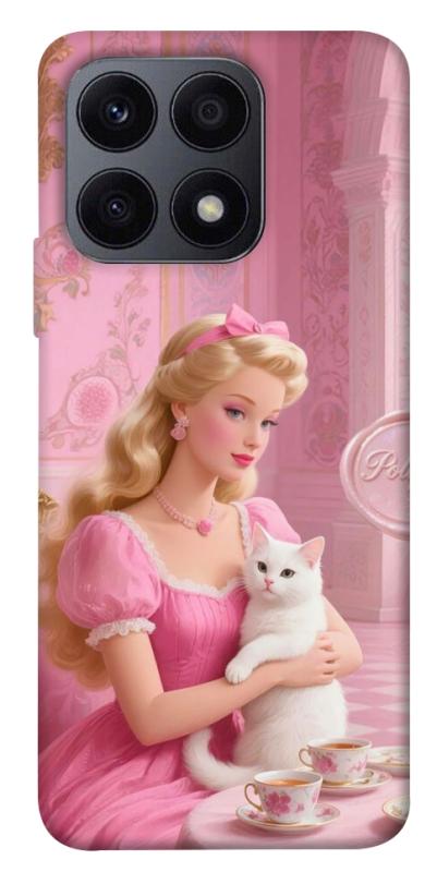 Чохол itsPrint Barbie with cat для Huawei Honor X8a, дитячі, купити оптом з доставкою