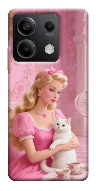 Чохол itsPrint Barbie with cat для Xiaomi Redmi Note 13 5G, дитячі, купити оптом з доставкою