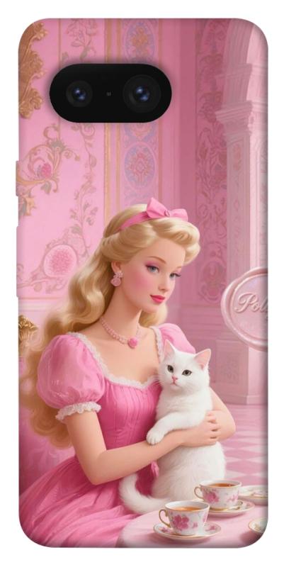 Чехол itsPrint Barbie with cat для Google Pixel 8, детские, купить оптом с доставкой