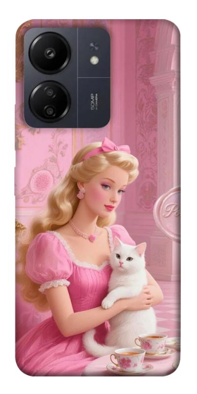 Чохол itsPrint Barbie with cat для Xiaomi Redmi 13C, дитячі, купити оптом з доставкою