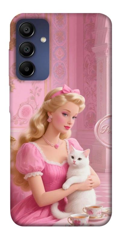 Чехол itsPrint Barbie with cat для Samsung Galaxy A15 4G/5G, детские, купить оптом с доставкой